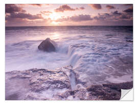 Wall sticker Sunrise on the Dorset Coast