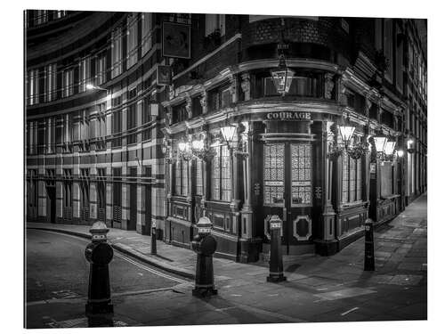 Gallery print Old Building at Night in London