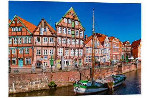 Gallery print Half-Timbered Houses in Hansehafen Stade, Germany II