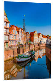 Gallery print Half-Timbered Houses in Hansehafen Stade, Germany III