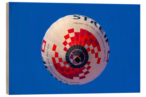 Quadro de madeira Hot Air Balloon II