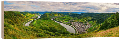 Trätavla Moselle River Loop Near Bremm, Germany