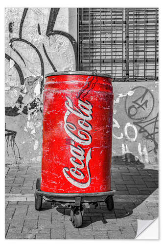 Wall sticker Coke Street Art