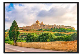 Gerahmter Kunstdruck Medina, Malta