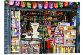 Gallery print Minimarket in Bogota, Colombia