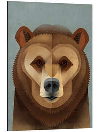 Magnettafel Braunbär