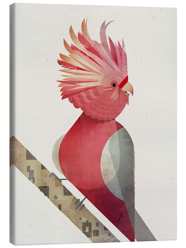 Canvas print Pink Cockatoo