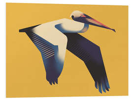 Foam board print Pelican