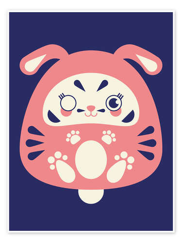 Poster Daruma Bunny