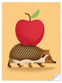 Wall sticker Hedgehog