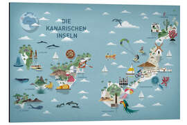 Magnettafel Die Kanarischen Inseln