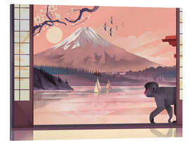 Stampa su plexi-alluminio Fujiyama