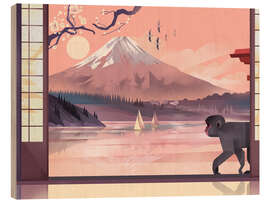 Puutaulu Fujiyama