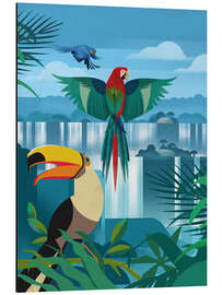 Magnettafel Freunde des Regenwaldes