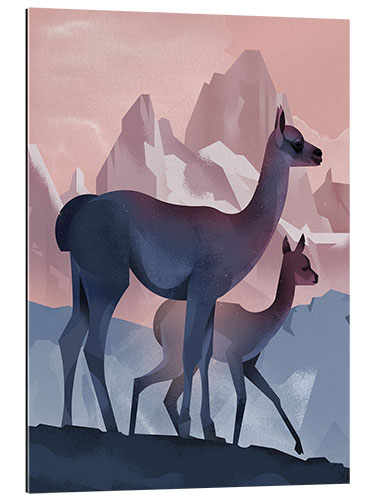 Galleriprint Guanaco of the Andes