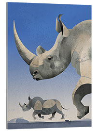 Gallery print Rhino