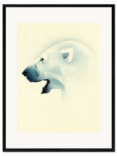 Framed art print Icebear