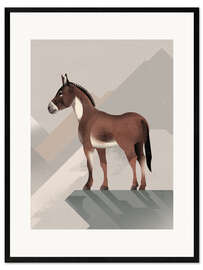 Framed art print Wild Horse