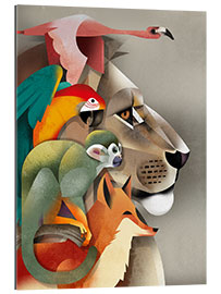 Gallery print Wonderful Wild Animals