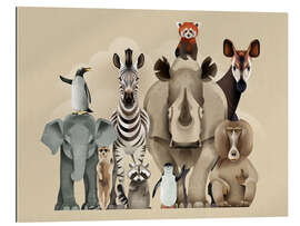 Gallery print Hello Animals