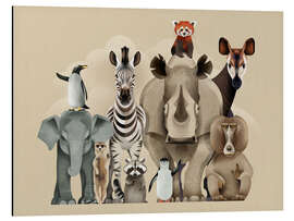 Magnettafel Hello Animals