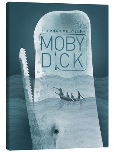 Tableau sur toile Moby Dick