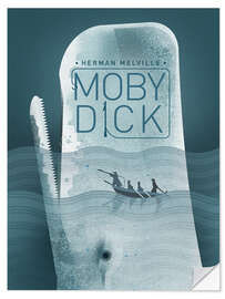 Autocolante decorativo Moby Dick - Dieter Braun