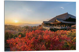 Tableau en plexi-alu Kiyomizudera Temple in Kyoto, Japan