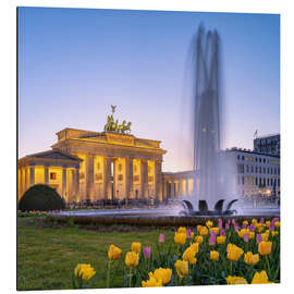 Alubild Brandenburger Tor am Pariser Platz, Berlin - Jan Christopher Becke