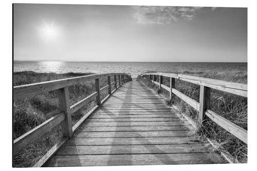 Obraz na aluminium Wooden Path to the Beach