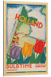 Aluminium print Bulb Time - Visit Holland