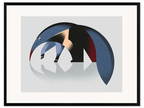 Plakat artystyczny premium w ramie Ant-Eater