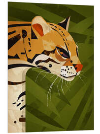 Foam board print Ocelot