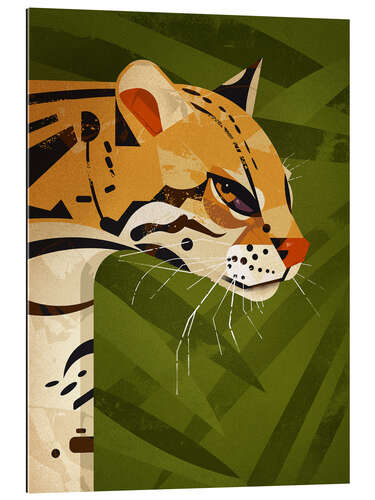 Tableau en plexi-alu Ocelot