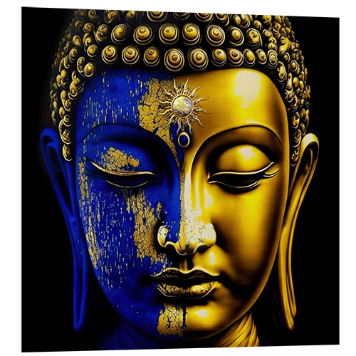 PVC print Buddha Face