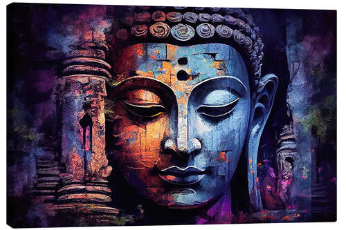 Canvas print Buddah Temple