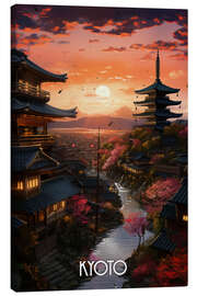 Canvas print Kyoto Travel Art II