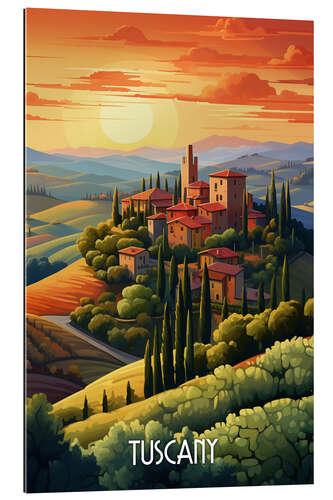 Gallery print Tuscany Travel Art