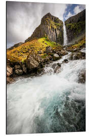 Aluminium print Grundarfoss Waterfall, Iceland