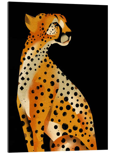 Acrylic print Cheetah