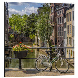 Magnettafel Oudegracht in Utrecht