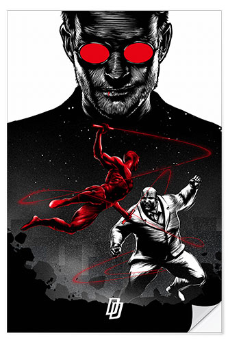 Selvklebende plakat Daredevil