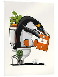 Gallery print Penguin on the Toilet