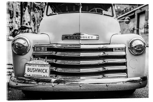 Acrylic print Chevrolet in Bushwick