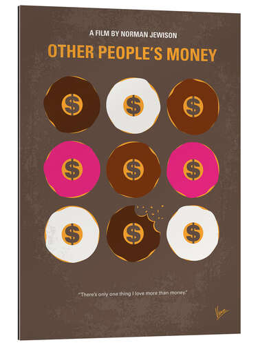 Cuadro de plexi-alu Other People's Money