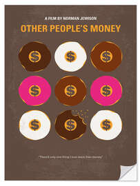 Selvklebende plakat Other People's Money