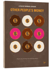 Tableau en bois Other People&#039;s Money