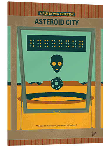 Obraz na szkle akrylowym Asteroid City