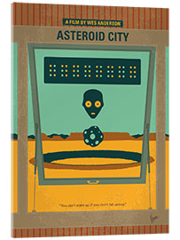 Akrylglastavla Asteroid City