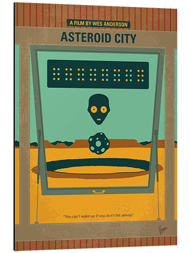 Tableau en aluminium Asteroid City
